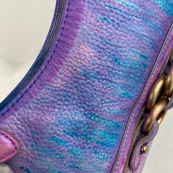 Recycled Riot brass circles bag - Picture 8 of 8